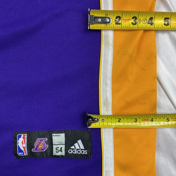 LA Lakers embroidered “Gasol #16” Basketball Jersey Size XXL/54 - Picture 9 of 15